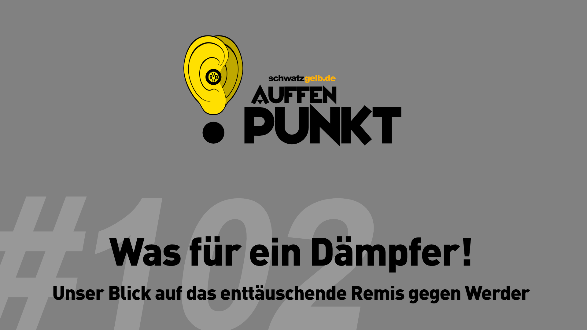 Episodentitel und Auffe Ohren Logo
