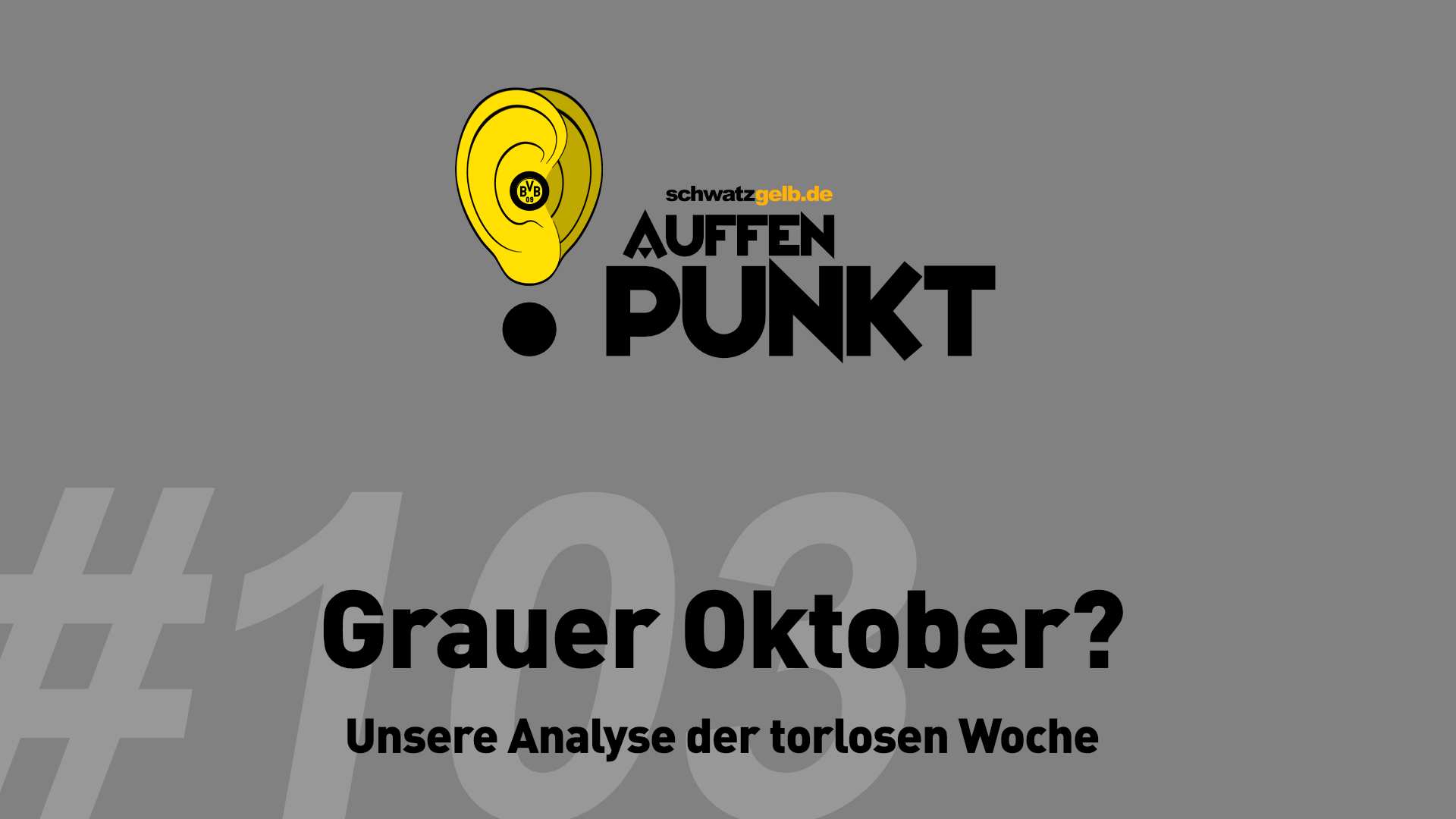 Episodentitel + Auffe Ohren Logo