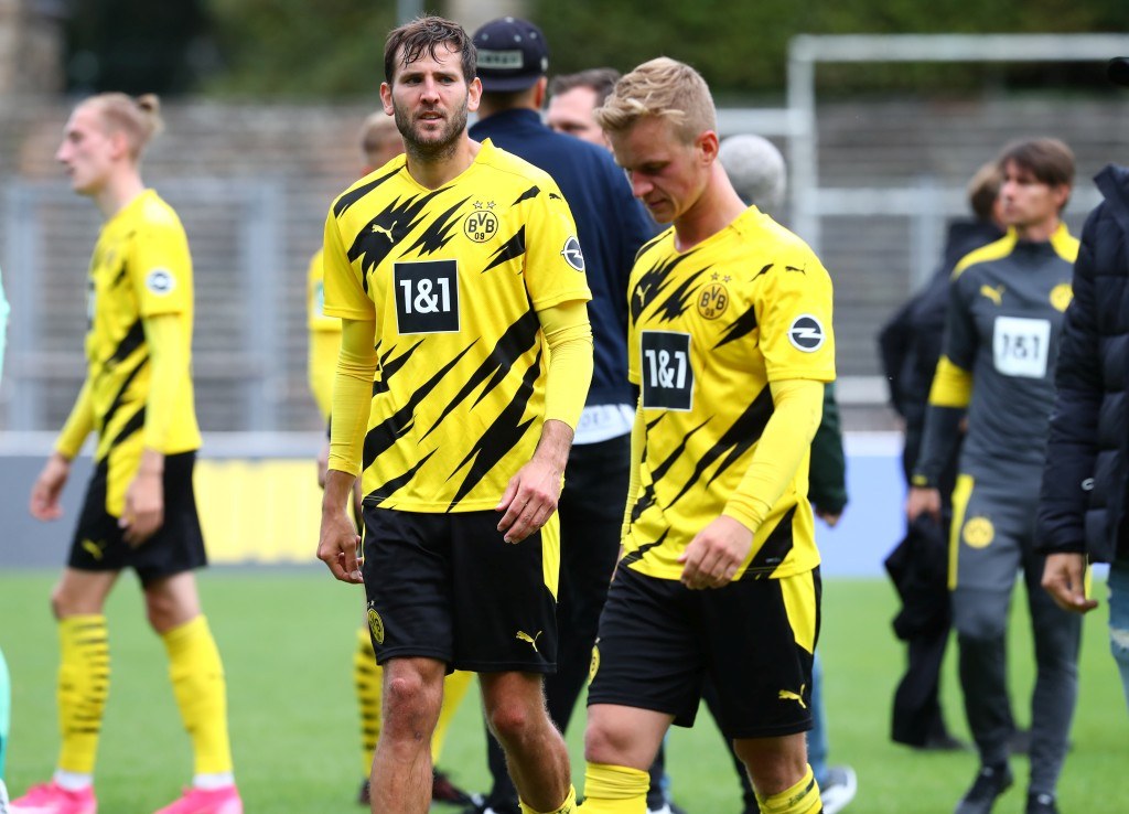Trotz einer guten Leistung stand nach Abpfiff die Enttäuschung in den Gesichtern der BVB-Akteure