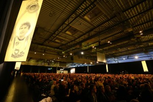 Zum Schluss war die Westfalenhalle 3 dann doch gut gefüllt
