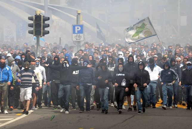 Sicherheit im Stadion: Schweiz - Pyrotechnik und das Hooligan-Konkordat