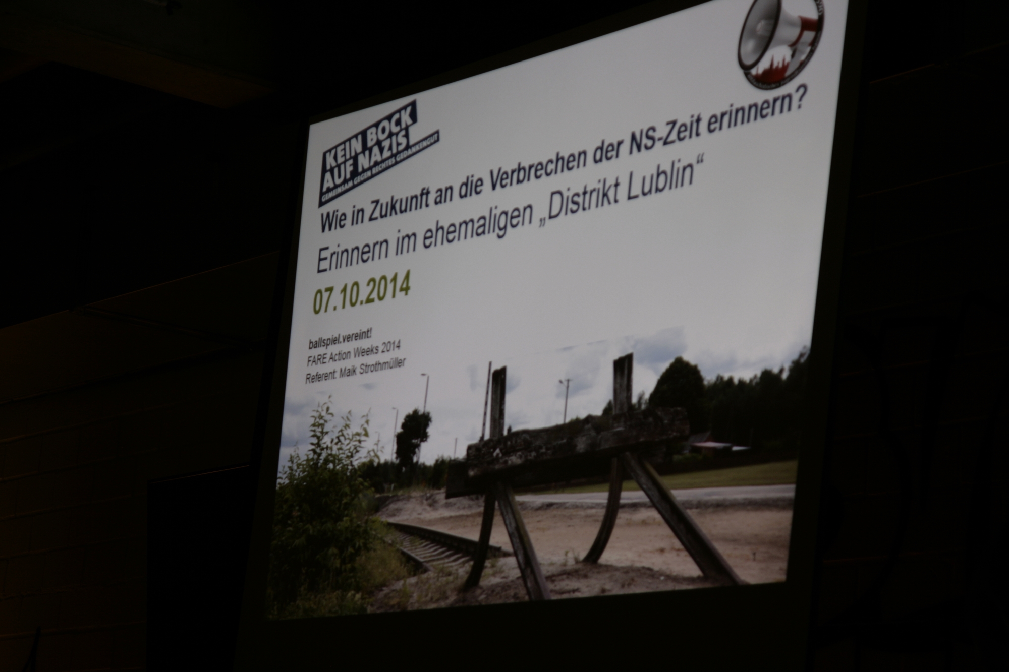 Vortrag im Westfalenstadion: Das vergessene Erinnern