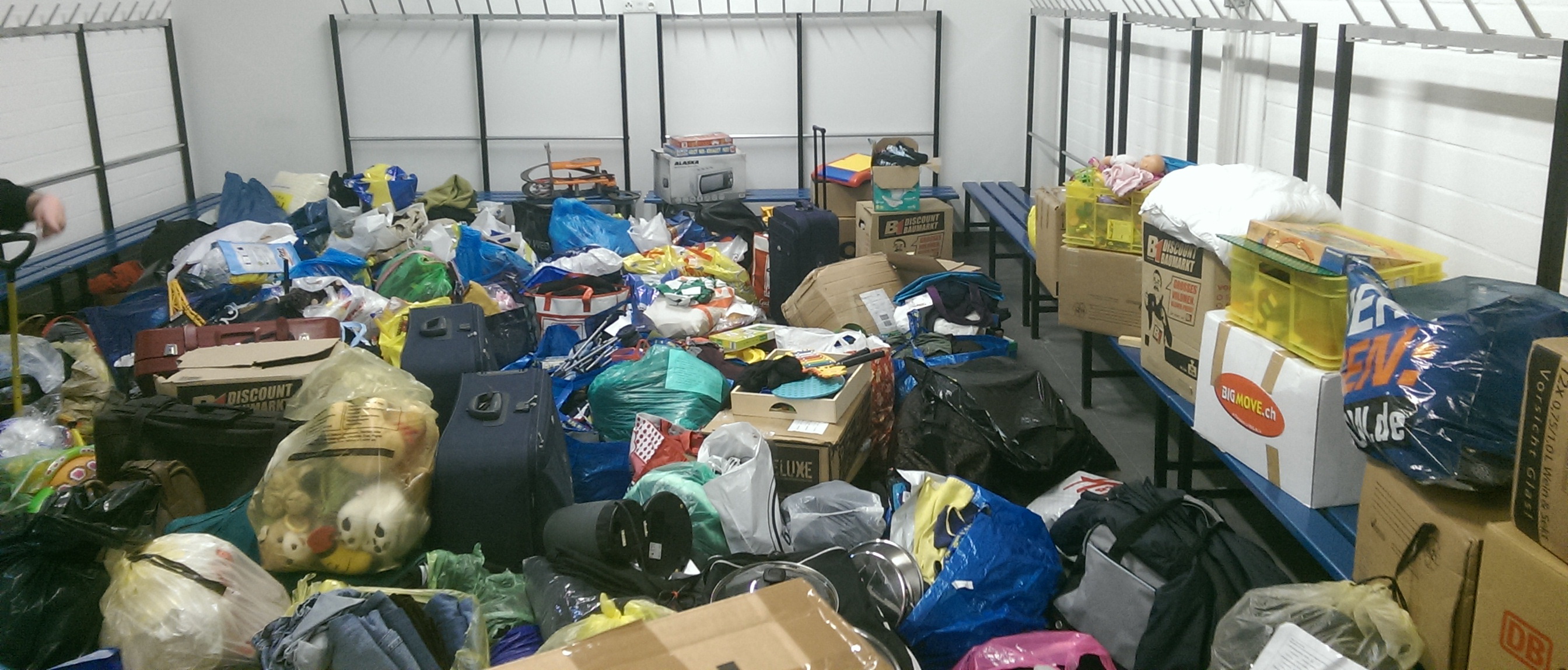 BVB-Fans helfen Flüchtlingen mit zahlreichen Spenden