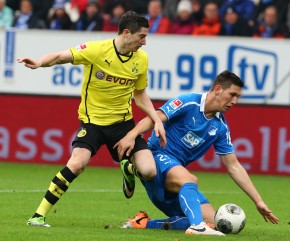 Robert Lewandowski hatte die derste Torszene
