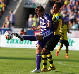 Aubameyang hatte einen schweren Stand