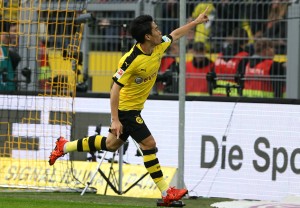 Shinji Kagawa bejubelt das 1-0