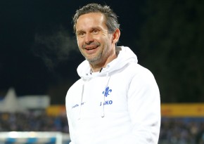 Sympathischer Trainer: Dirk Schuster