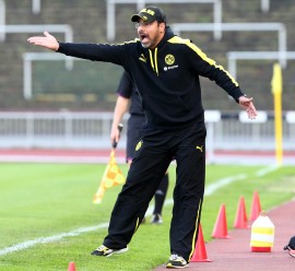 Auch Coach David Wagner war restlos bedient