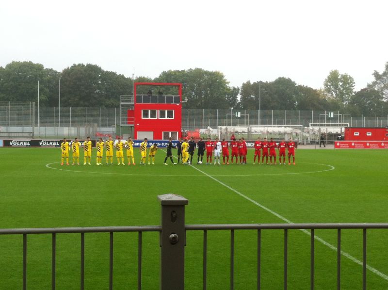 Vor dem Spielbeginn