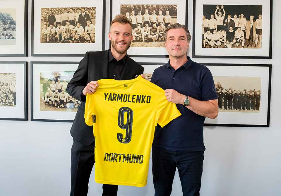 ​Andrij Yarmolenko - Kiews Halbgott im Dortmunder Tempel