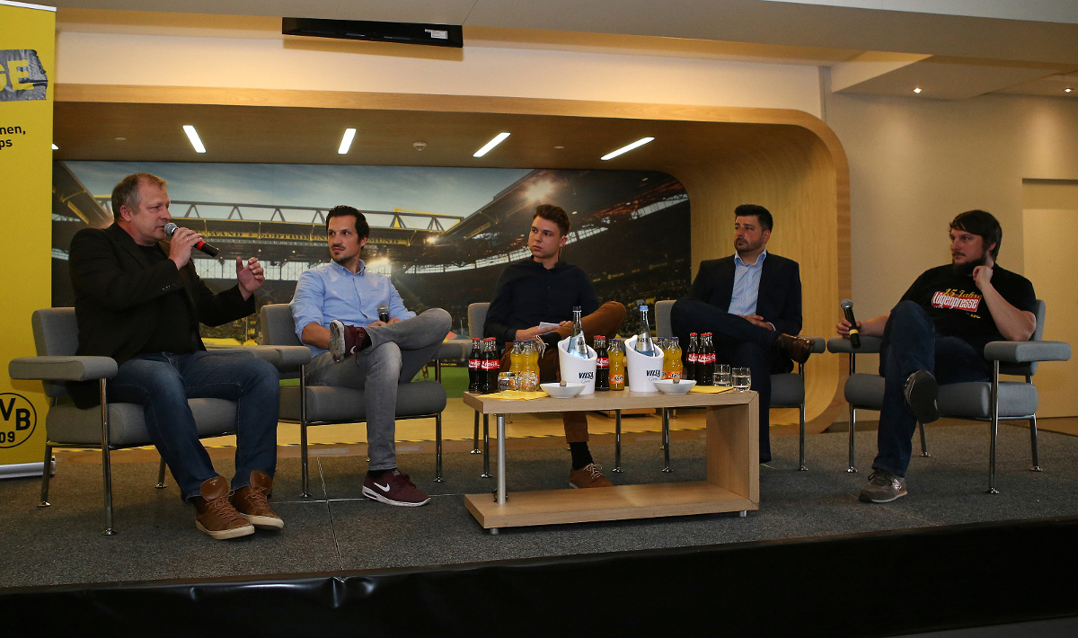 Thema der Runde: Fans in den Medien
