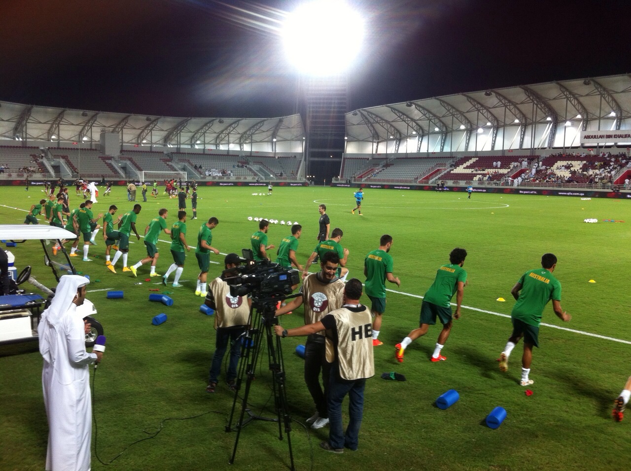 Qatar 1 Australia 0, but Langerak shines