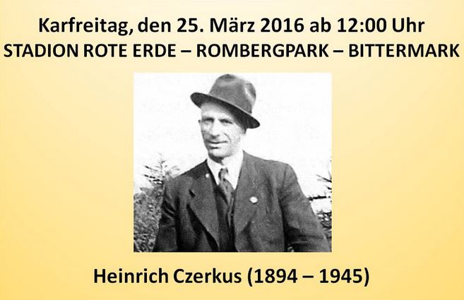 Aufruf zum 12. Heinrich-Czerkus-Gedächtnislauf