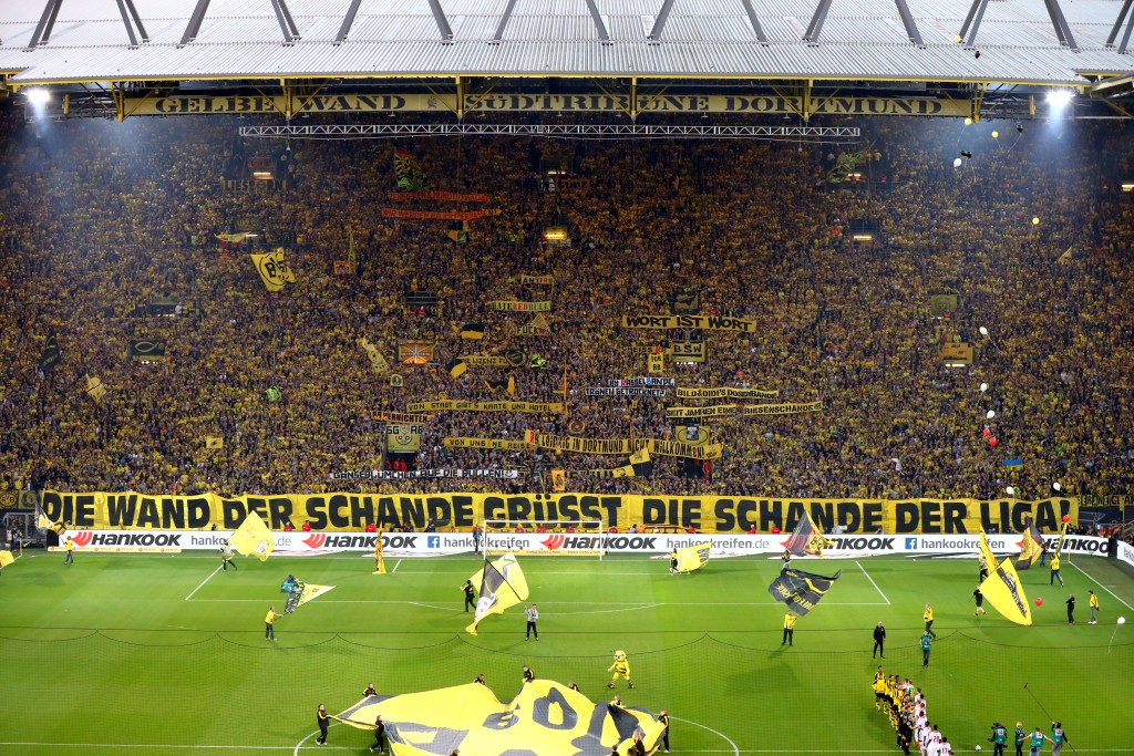 Kriegsbericht aus dem Westfalenstadion
