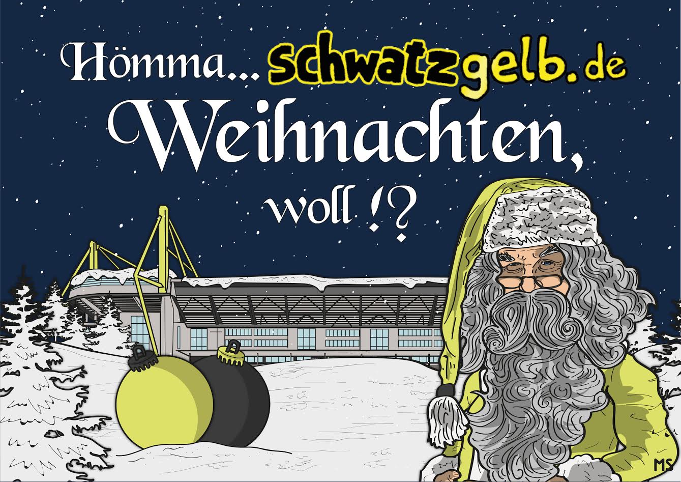 Die Schwatzgelb.de Redaktion wünscht...