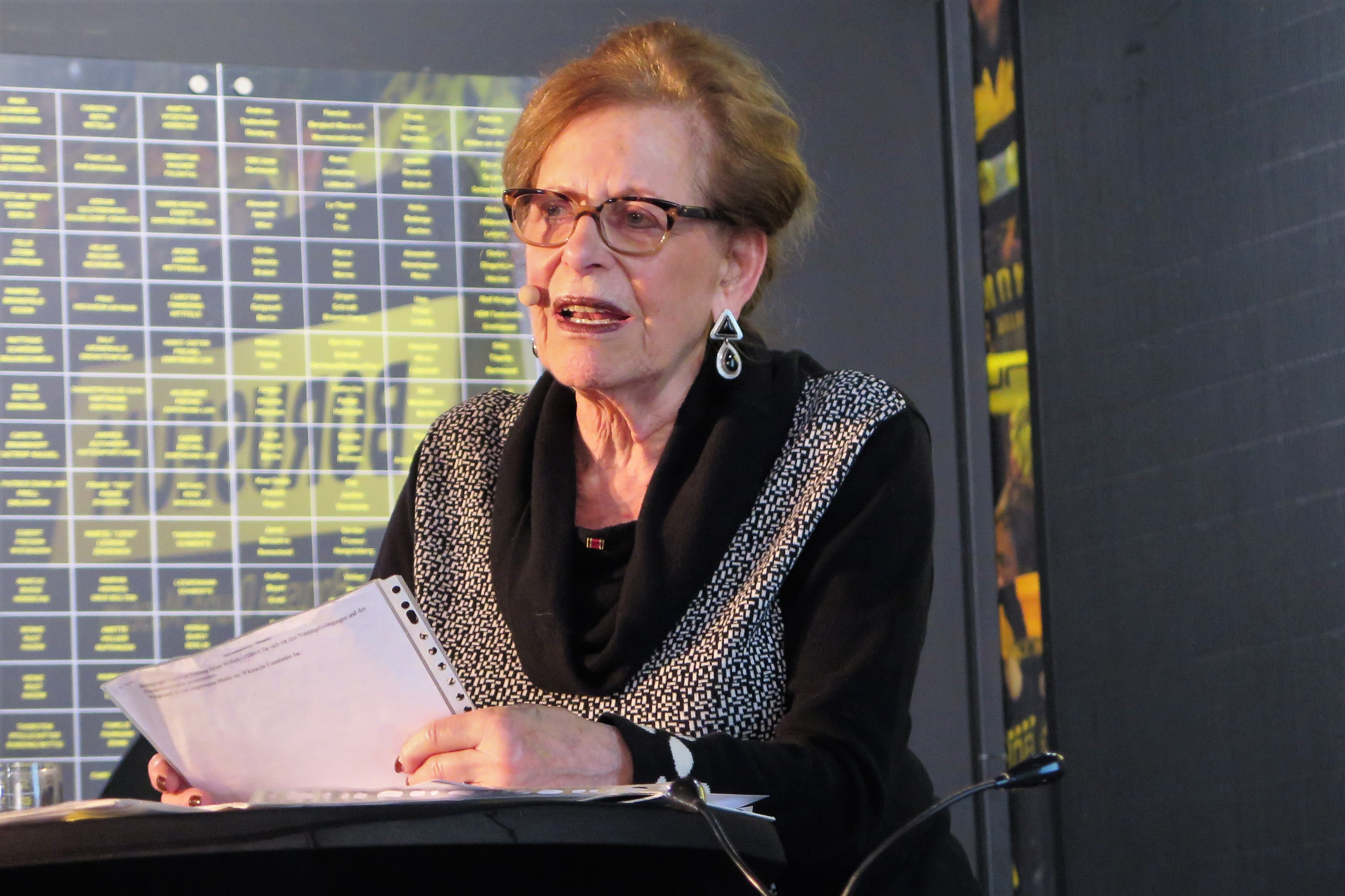 „Damit es nie wieder ein zweites Auschwitz geben wird“ – Zeitzeugin Eva Weyl im Borusseum