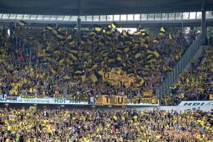 Über 10.000 BVB-Fans fanden den Weg nach hannover